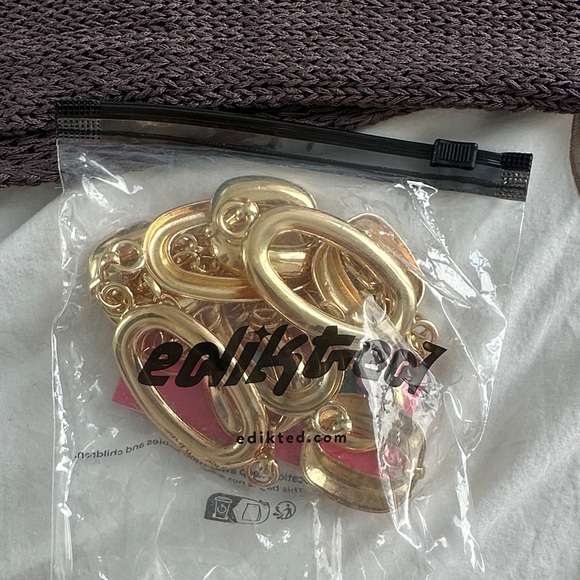 Edikted Distressed Knit Maxi Skirt - Dark Gray - Picture 5 of 5